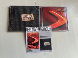 GOTTHARD tolle CD's SWISS mit original flyer Kult Top Hit