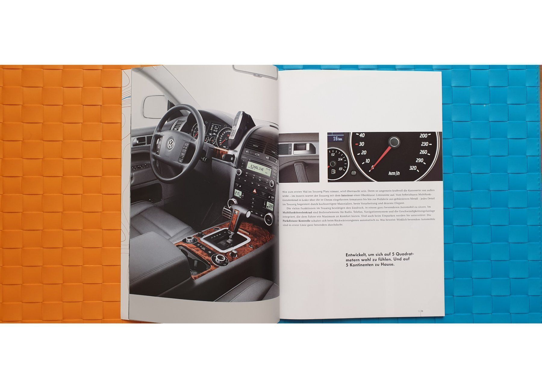 Riviste & Magazine: VW TOUAREG 2005 - Prospekt / Katalog – Usato da Viganello venduto da CARLiteratur 8