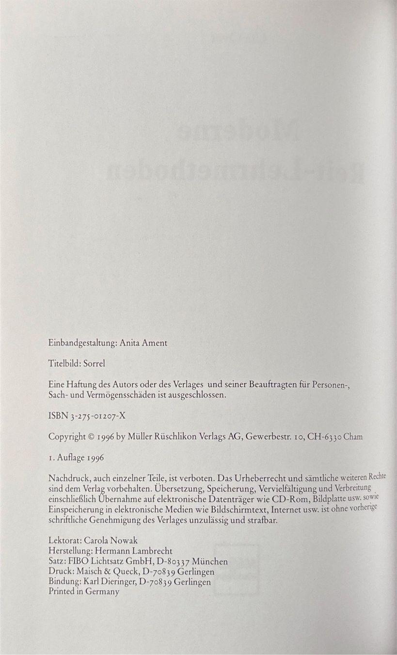 Libri: Moderne Reit-Lehrmethoden – Nuovo (secondo la descrizione) da Sarnen venduto da Livres 2