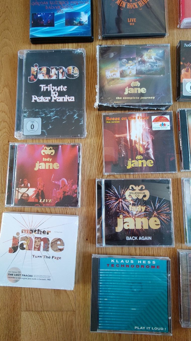 Peter Pankas JANE - DVD und CD Sammlung - Nadolny Lady Jane (Gebraucht ...