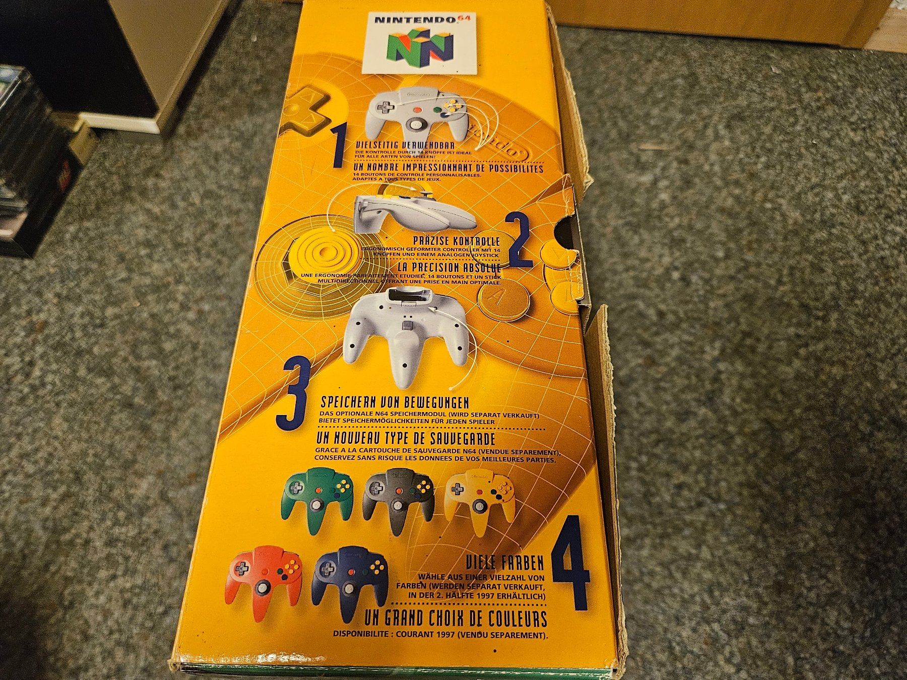 Nintendo Konsolen: Nintendo 64 Konsole mit Controller in OVP – Gebraucht aus Hindelbank von GameBoy1981 7