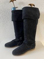Wildlederstiefel Gr. 39, Navyboot
