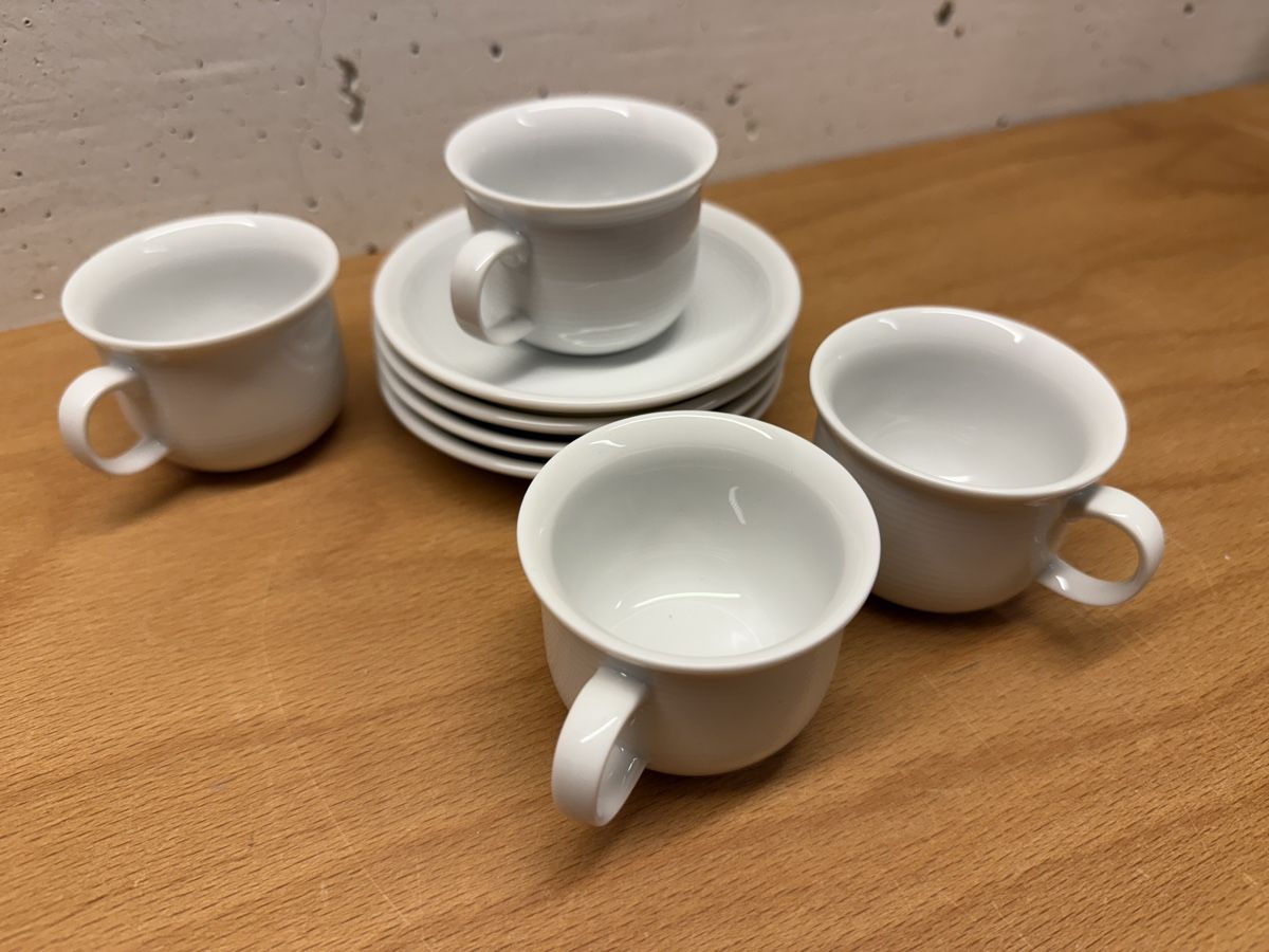 Rosenthal Set di piatti: Espressotassen & Teller (4-er Set) – Nuovo (secondo la descrizione) da Wilen (Sarnen) venduto da uno21