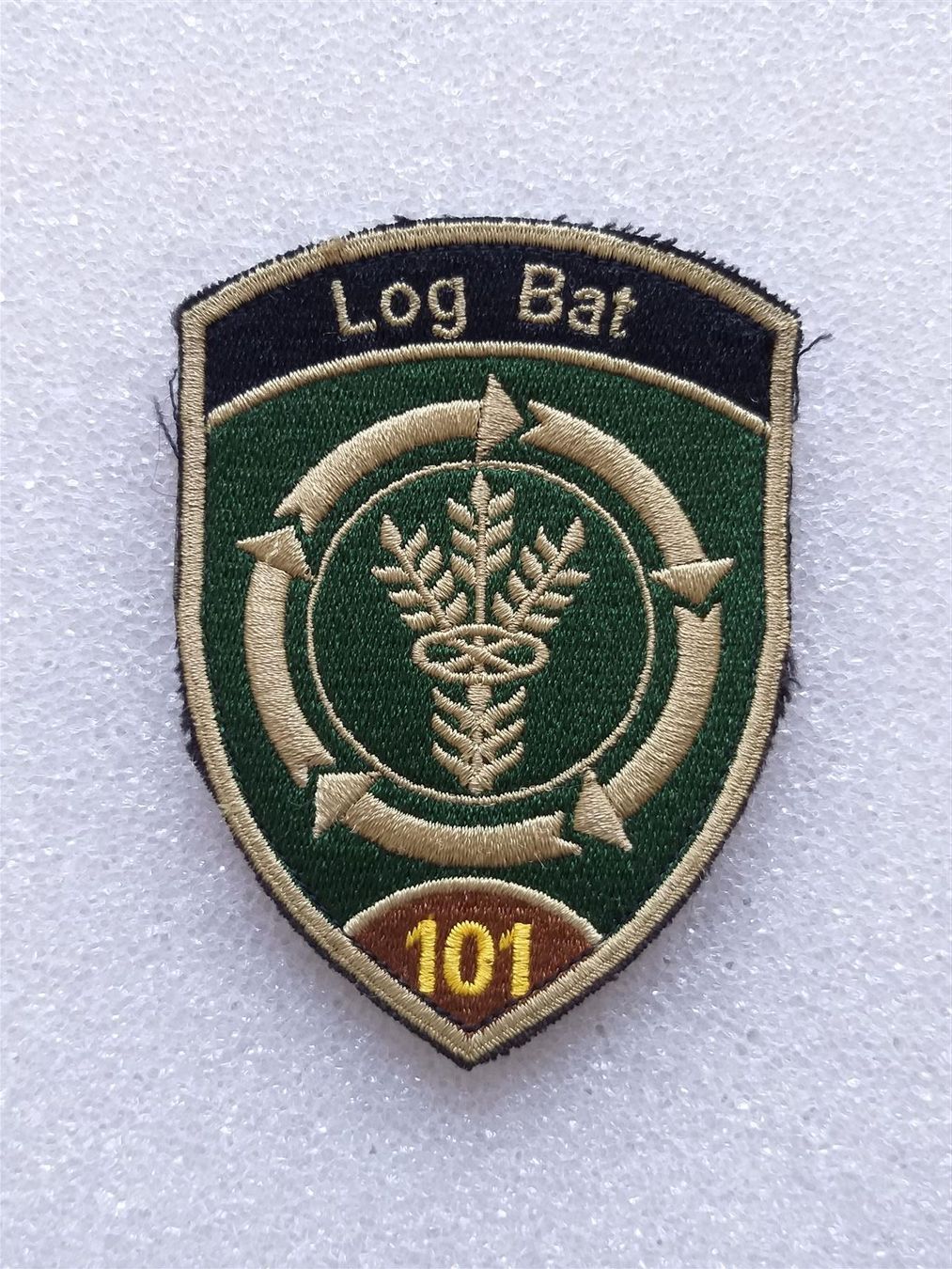 Placchette & Badge: Verbandsabzeichen Log Bat 101 Kompanie 2 – Usato da Bauma venduto da SwissMilitaria