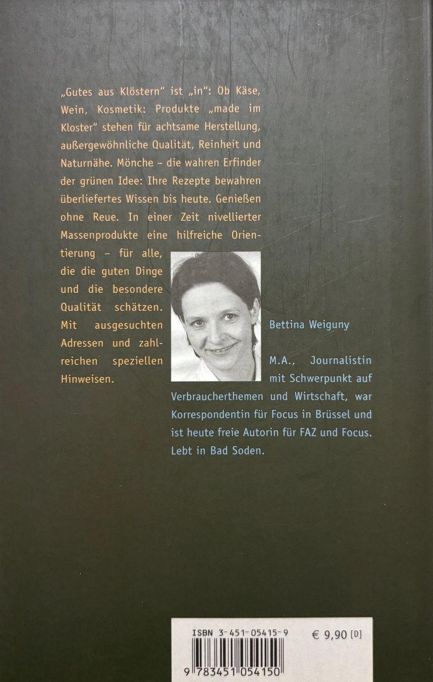 Libri: Das beste aus dem Klosterladen – Nuovo (secondo la descrizione) da Sarnen venduto da Livres 1