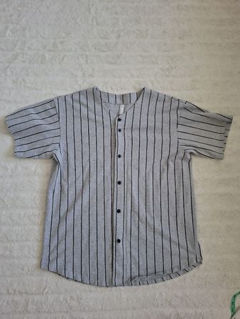 Chemisier baseball American Apparel rayé, taille M⚾️