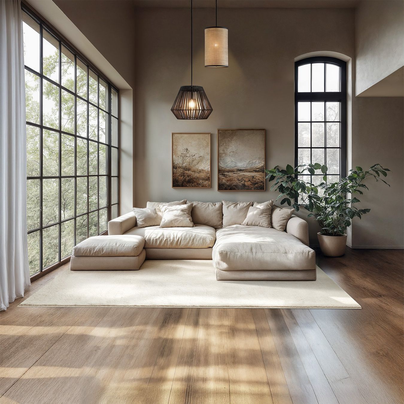 Tappeti: Kurzflorteppich Soft Zone creme 160 x 230 cm – Nuovo (secondo la descrizione) da Murten venduto da Roland.Kemmer.AG 1