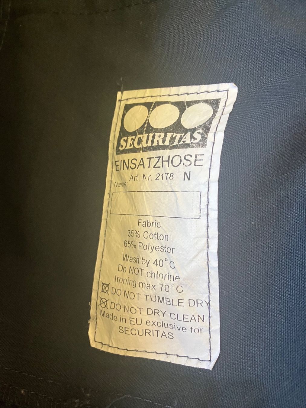 Hosen: Arbeitshose  Gr. 54 – Gebraucht aus Bettwiesen von Zustand57 5