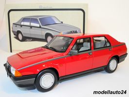 Alfa Romeo Alfa 75 1.8 1985 Rosso Alfa / Laudoracing 1:18