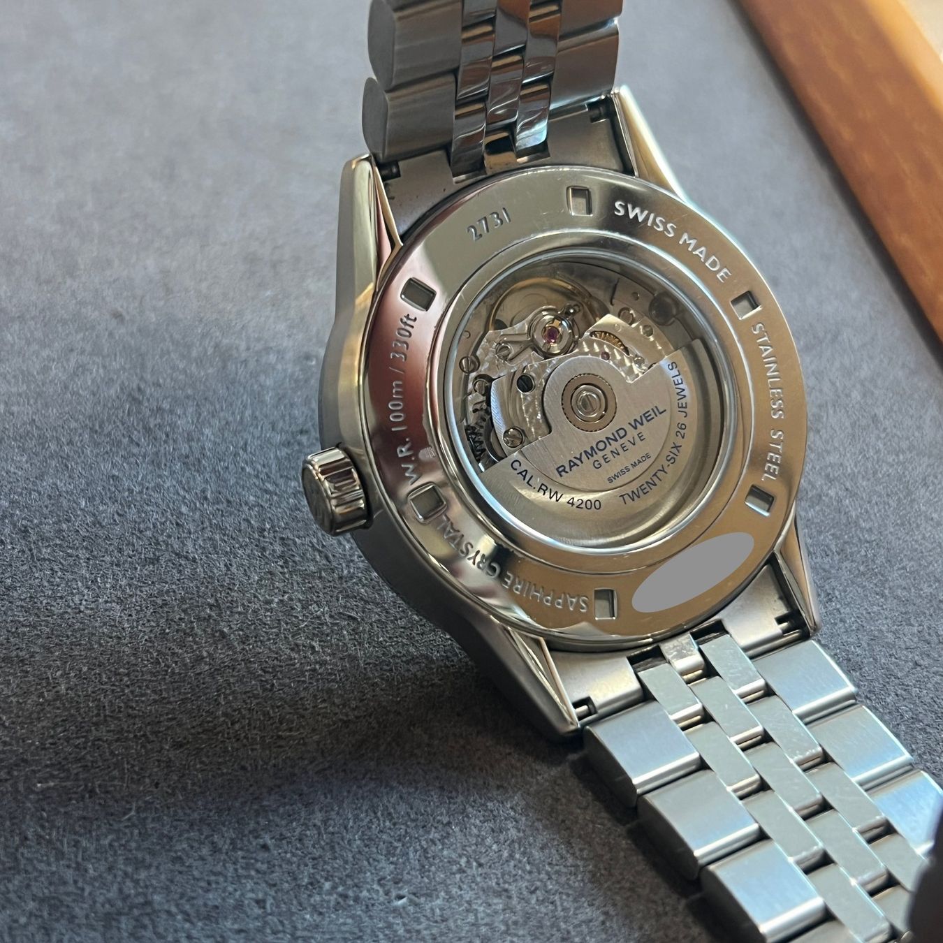 Raymond Weil Orologi: Raymond Weil Freelancer Black Dial Auto 2731 – Usato da Carouge GE venduto da Watchaser 4