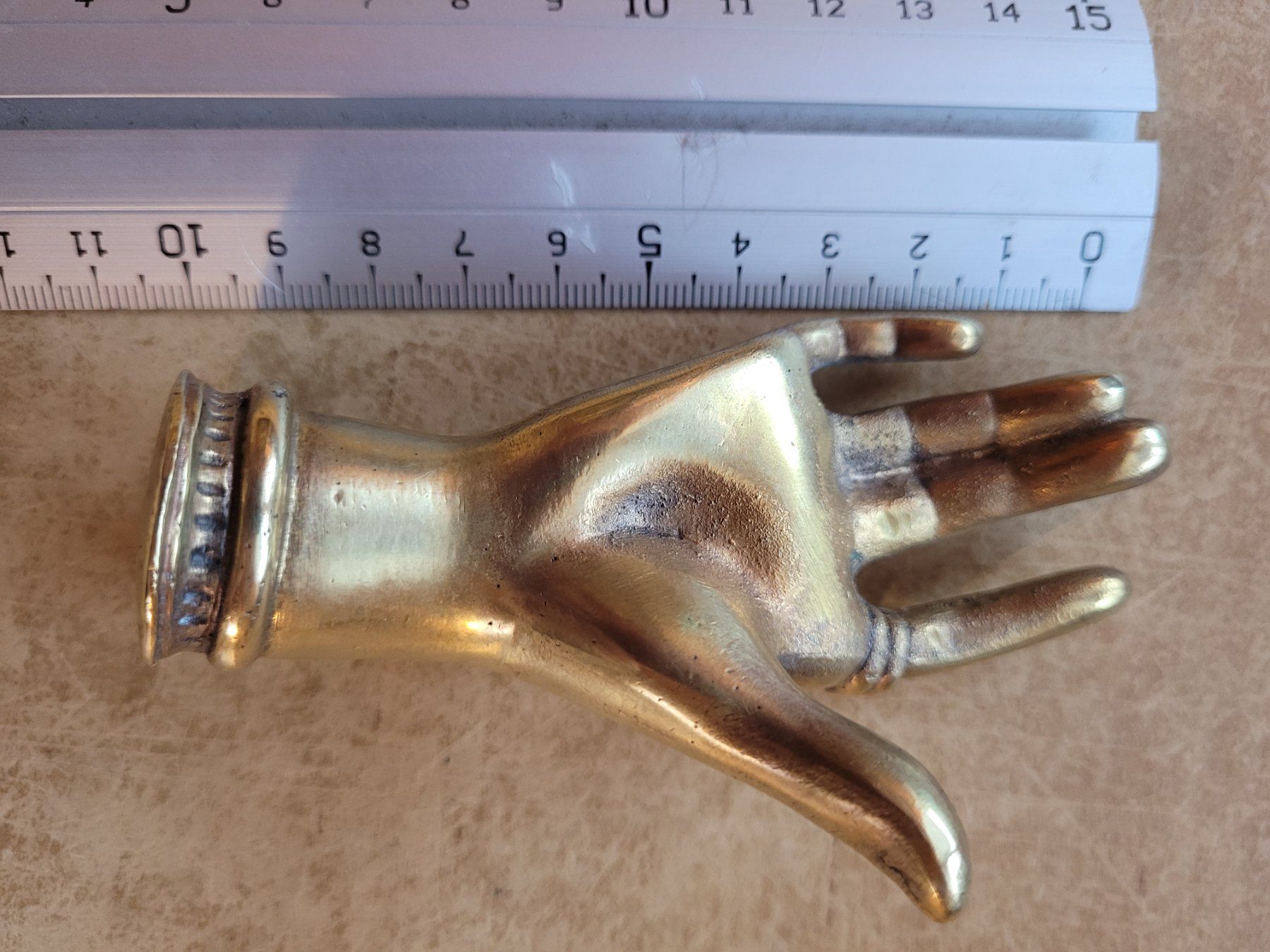 Sculture & Statue: Antike kleine Bronze "Hand Gottes" – Usato da Ennetmoos venduto da Billi20 5