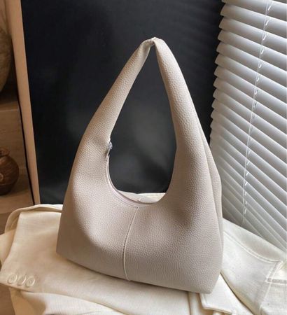 Sac à main classe beige