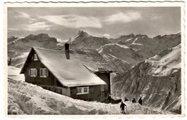 Ansichtskarte Naturfreunde-Hütte Riedlig   (Rietlig)