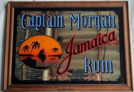 VINTAGE SPIEGEL BILD Captain Morgan Jamaica Rum