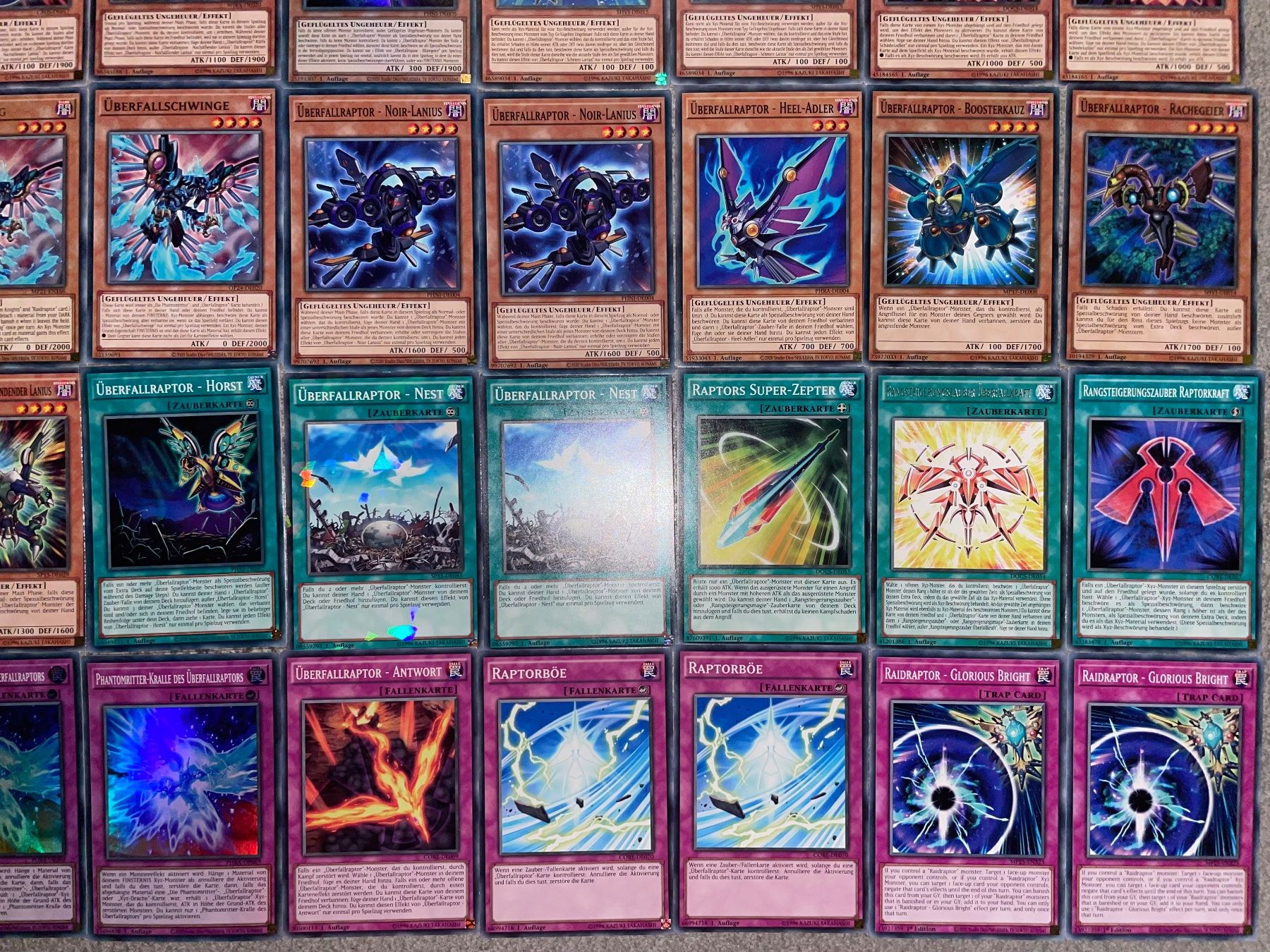 Yugioh Carte collezionabili: YuGiOh Überfallraptor Deck – Nuovo (secondo la descrizione) da Altstätten SG venduto da ChangeMaker 4