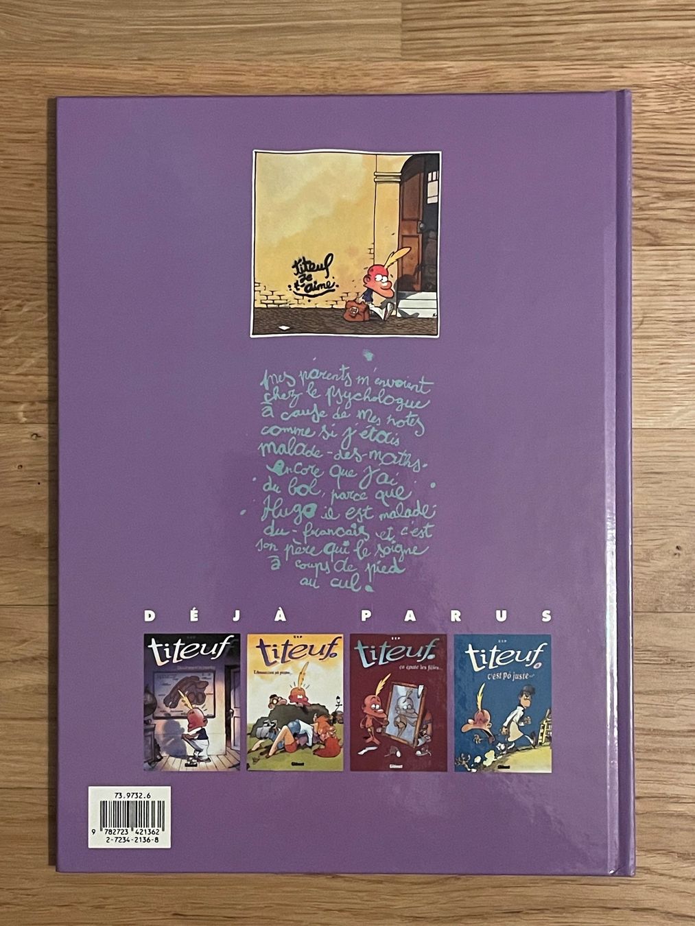 Fumetti: TITEUF 5 : LE DERRIÈRE DES CHOSES EO – Usato da Lausanne venduto da gaugau61 1
