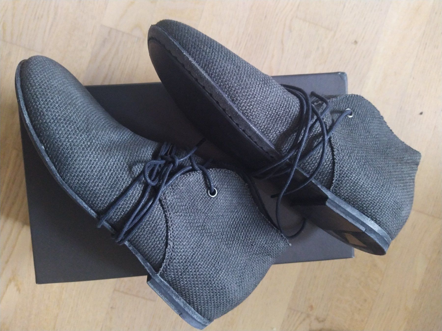 Rundholz Scarpe da donna: Rundholz, Stoff-Lederschuh, Gr. 38 – Nuovo e nell'imballaggio originale da Wolhusen venduto da Pindha05 1