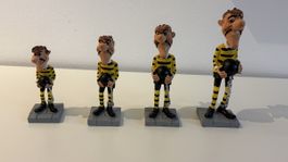 Lucky Luke Dalton Brüder Figuren Set, Sammler Rarität!