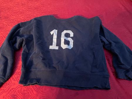 Mädchen Pullover blau 134/140
