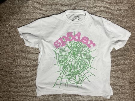 Sp5der OG Web T-Shirt Weiss, Grösse M, Zustand neu!