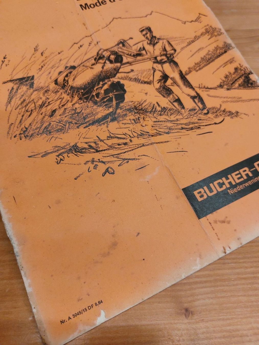 Bucher Documenti: Alter Bucher Guyer k21964 Prospekt – Usato da Ganterschwil venduto da HeidiuPeter 1