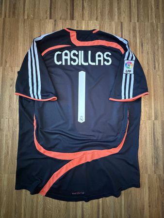 Original Casillas Real Madrid 2007/08 Trikot XL