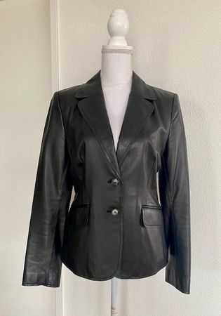 Lederblazer Gr 40