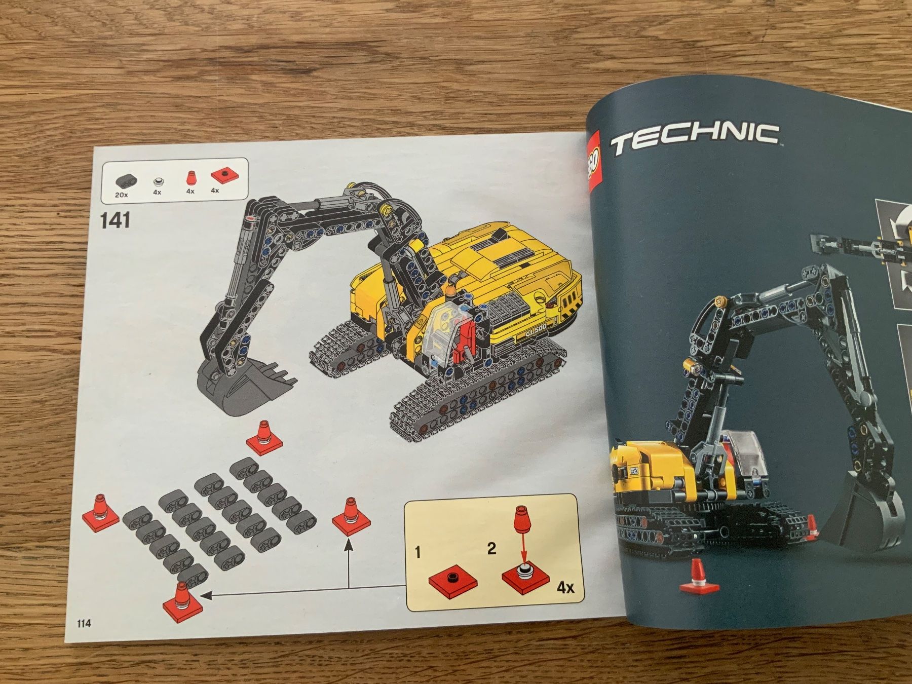 Lego Baukästen: LEGO Technic 42121 Hydraulikbagger mit Anleitung – Neu (gemäss Beschreibung) aus Tagelswangen von rotsi 4