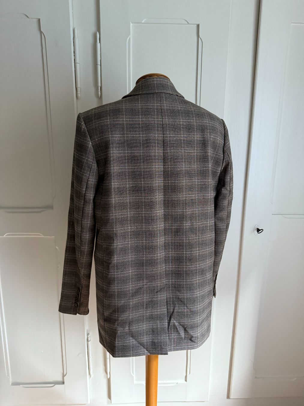 Zara Jacken: ZARA- Longblazer beige kariert M – Gebraucht aus Zürich von Diazaio 2
