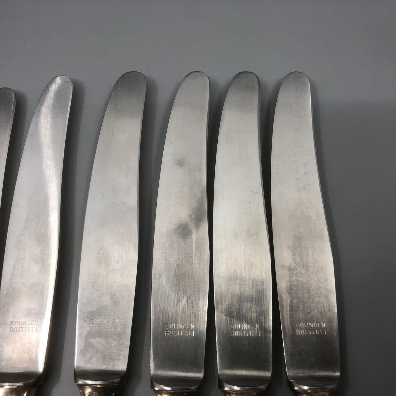 Posate: 6+2 Vorspeisemesser versilbert – Usato da Basel venduto da Tiabeanie 4