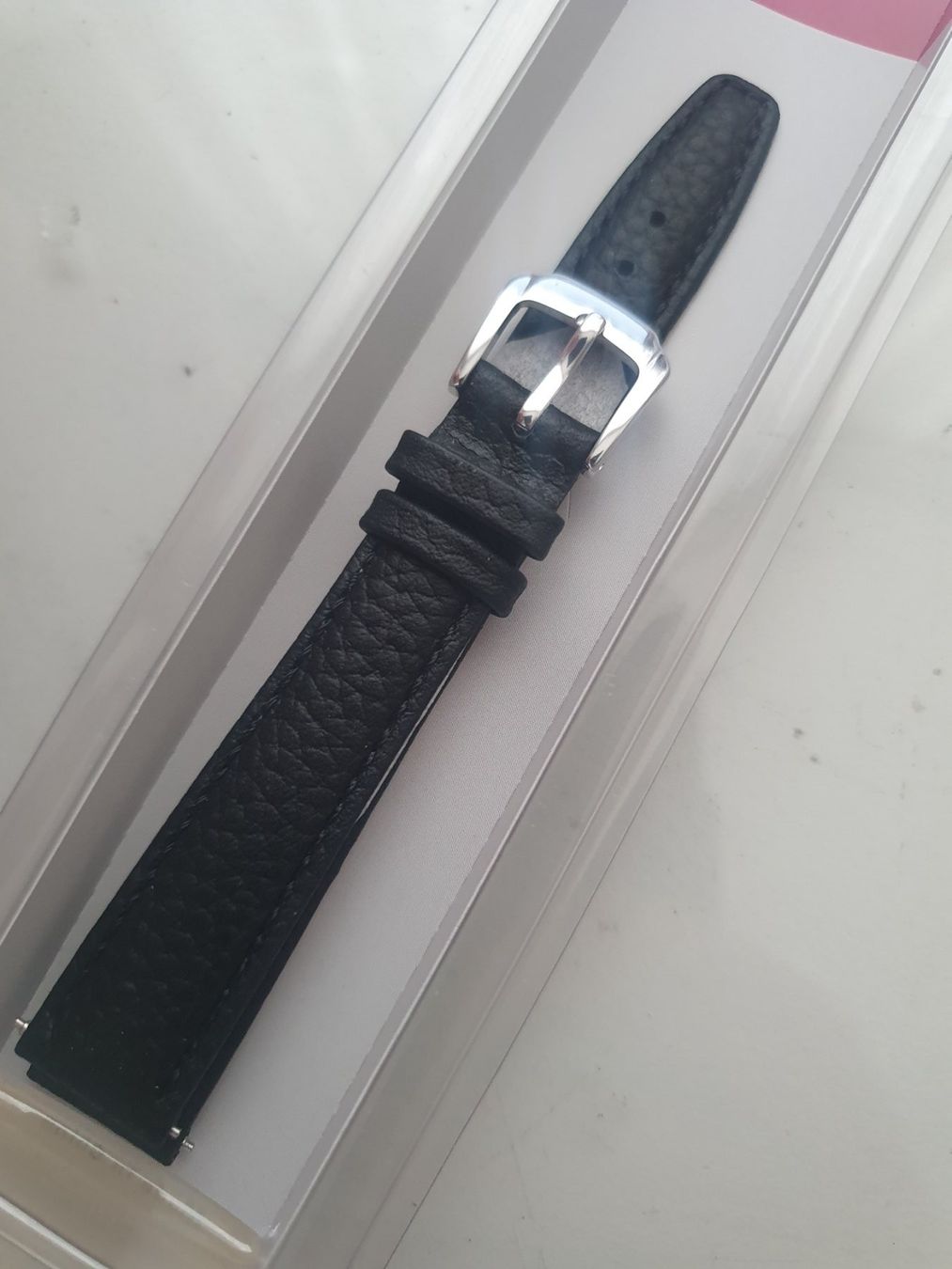 Armbänder & -reifen: Uhrenarmband Echtleder 14mm schwarz – Neu und originalverpackt aus Zürich von Alibaba1234 1