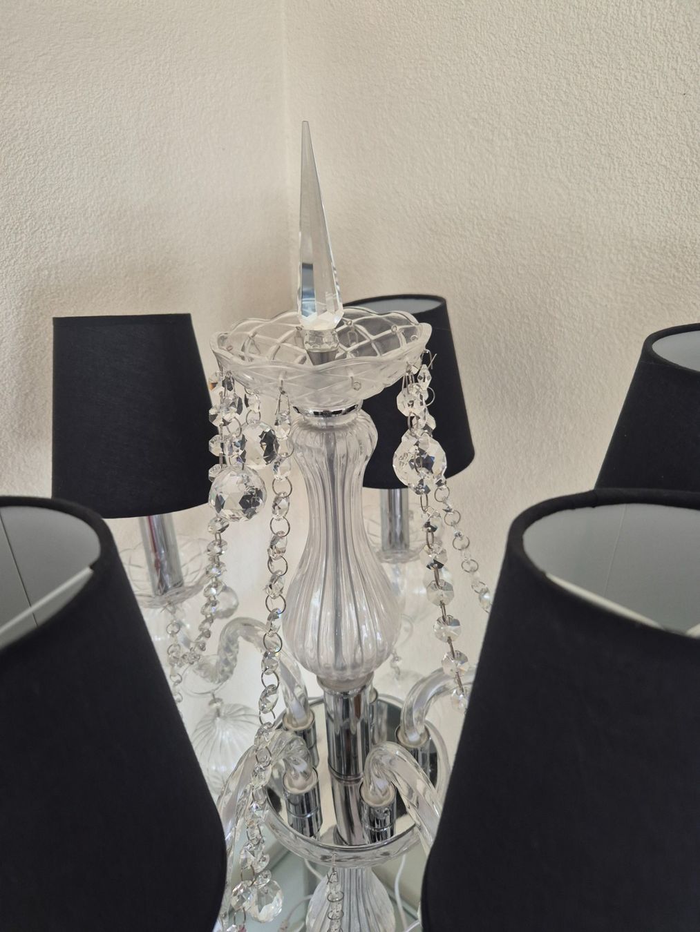 Lampen: Lampe de table chandelier en cristal – Gebraucht aus Fully von tameab 3