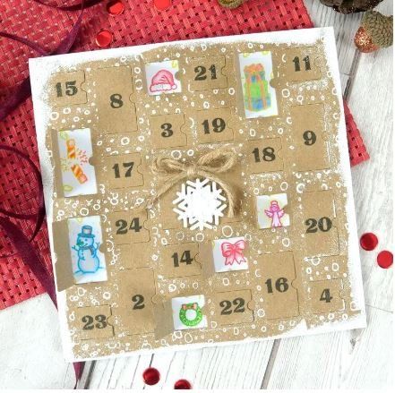 Schablonen: Neue Stanzschablone  DIY Adventskalender – Neu und originalverpackt aus Effretikon von wenuss 1
