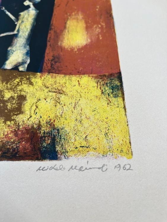 Grafica & Litografie: MICHELE MAINOLI LITHOGRAPHIE SIGNIERT  NUMMERIERT – Usato da Gersau venduto da grafik-kunst 2