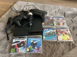 Playstation 3 mit div. Zubehör 