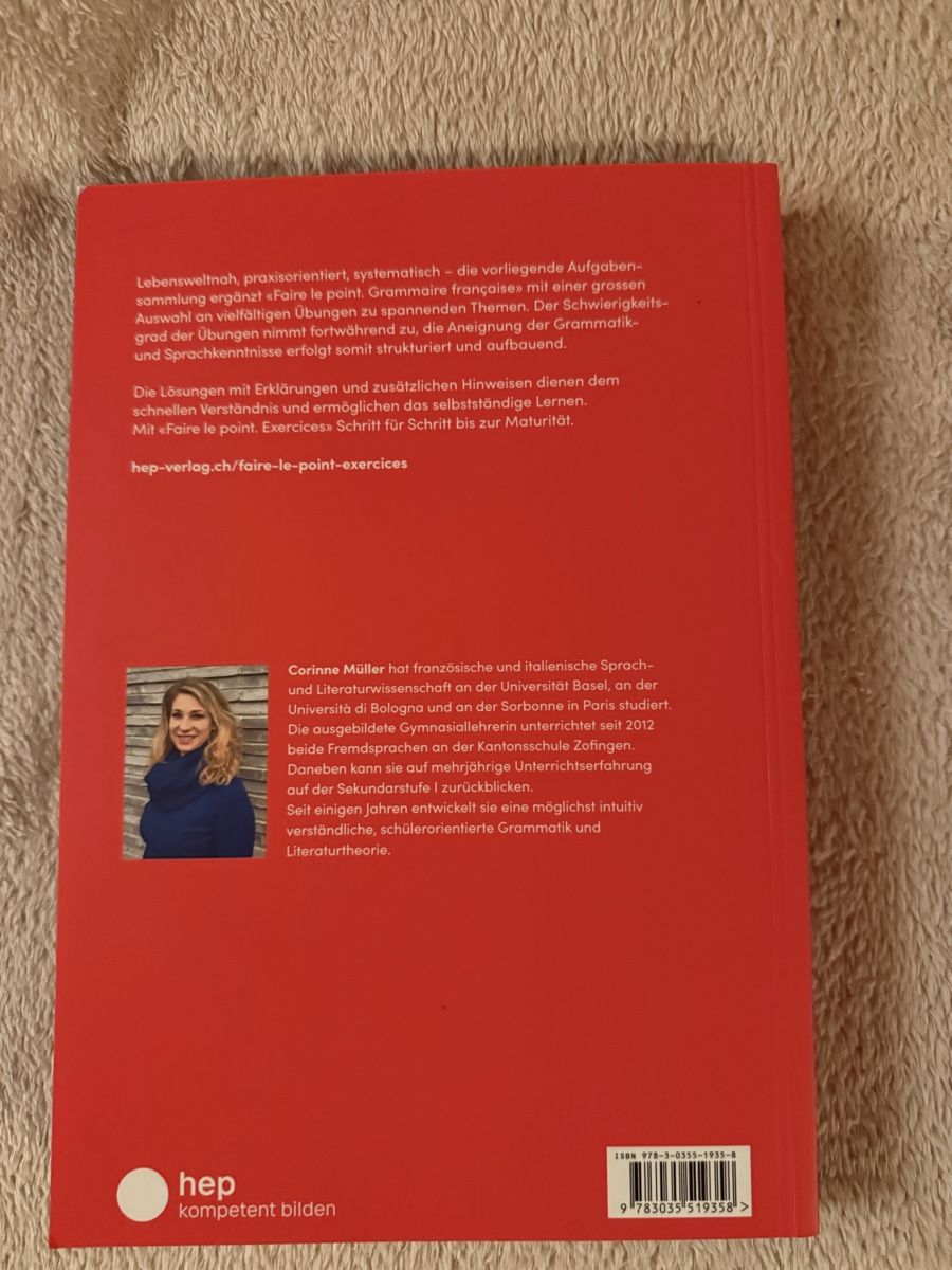 Bücher: Faire le point Exercices Corinne Müller – Gebraucht aus Bolligen von lee_orange 1