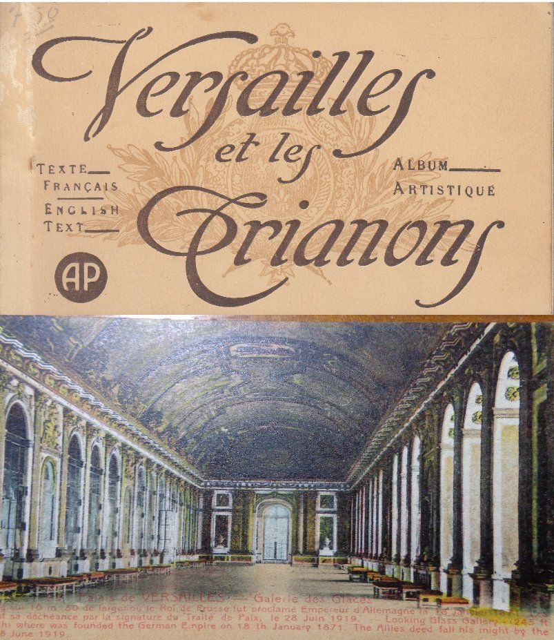 Cartoline postali: Versailles Karten-Booklet 25 Karten 1932 – Usato da Bürglen TG venduto da StampGraf