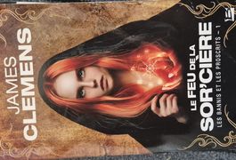 James Clemens Buch"Le Feu de la Sorciere sehe" guter Zustand