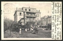 Lausanne, Les Airelles, maison d'enfants, circulée 1911