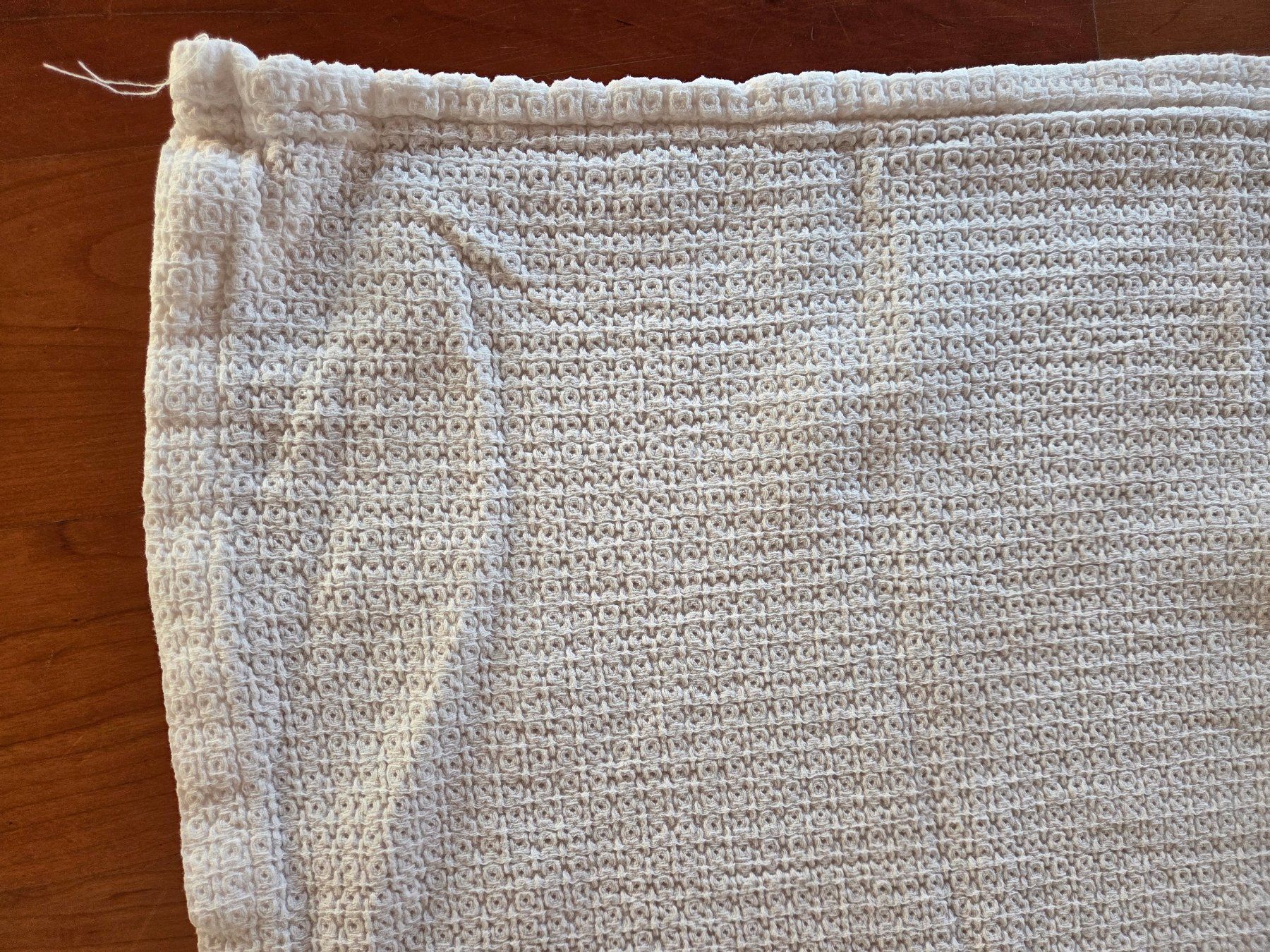 Coperte: 1 weisser Bettüberwurf / Decke – Usato da St. Gallen venduto da Razoon77 4
