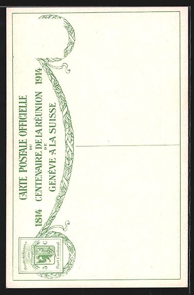 Cartoline postali: Genève, Bour-de-Four, Le gouvernement p – Usato da Berlin venduto da bartko-reher 1