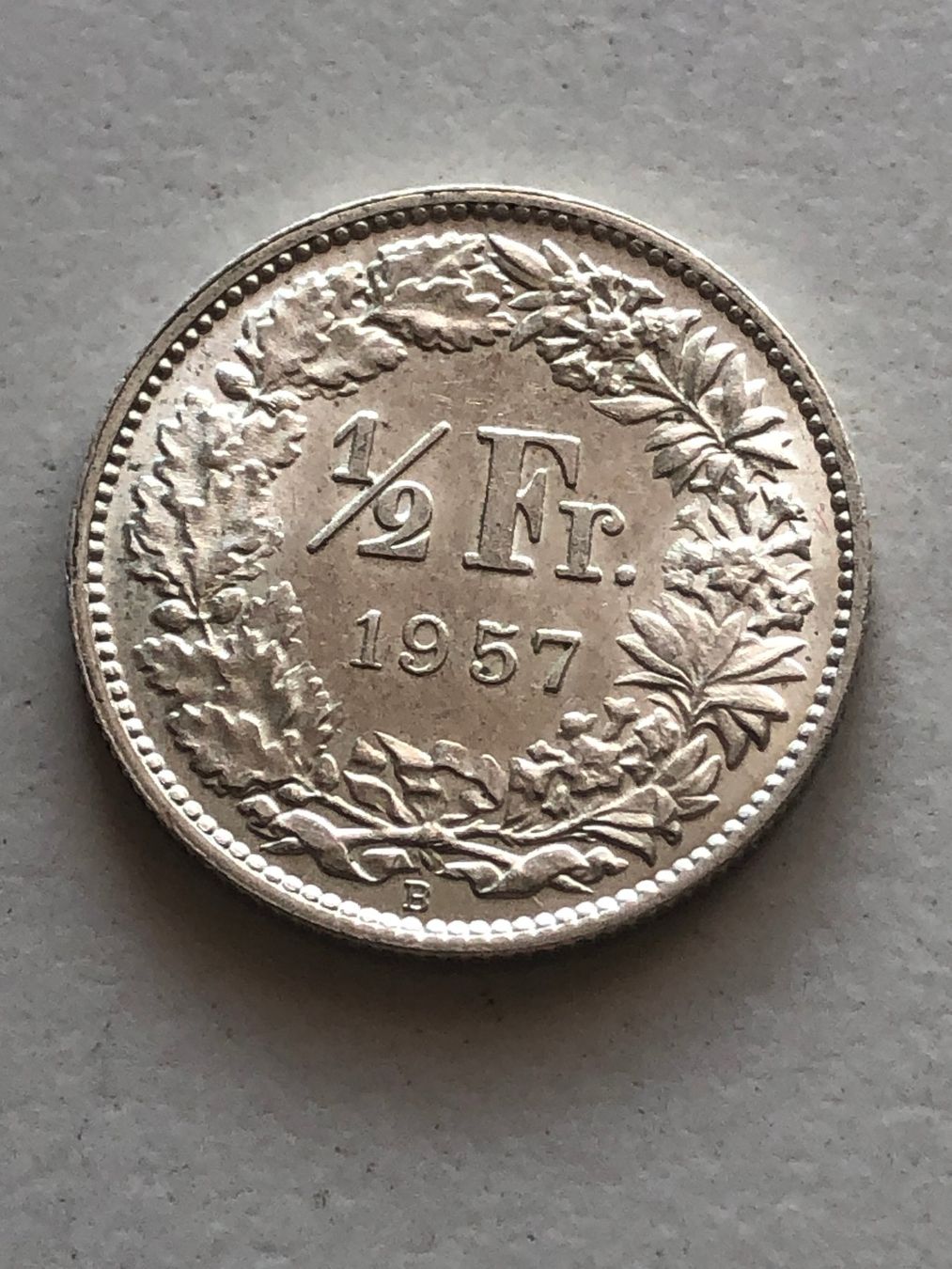 Tutti le monete: 50 Rp. 1957 – Usato da Schötz venduto da Odpa