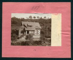 Fotografie Meissen, Gebäude im Drosselg