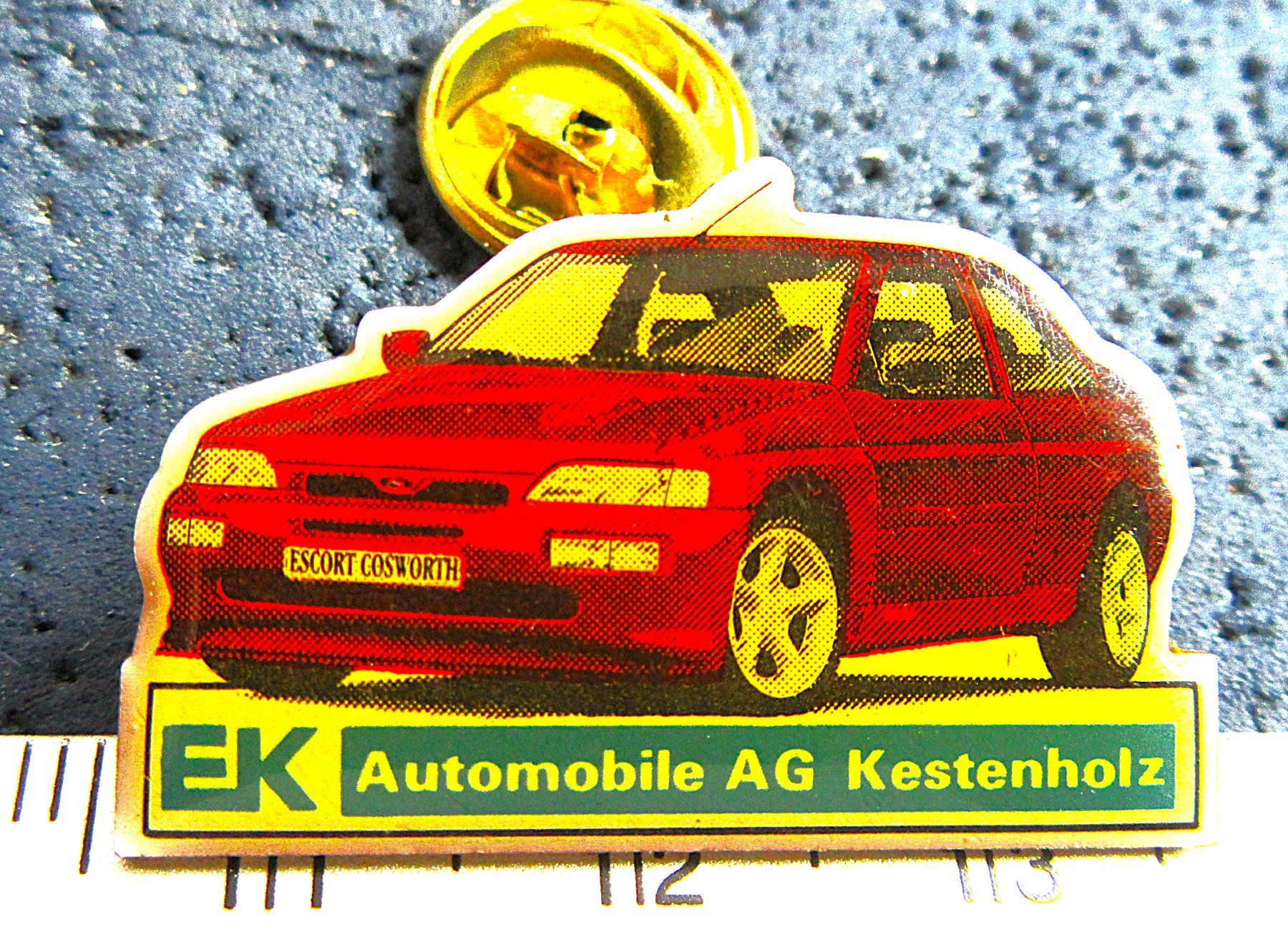 Ford Plaquettes & Badges: FORD ESCORT COSWOTH AUTO PIN – D'occasion à Ettingen par Hausi4711