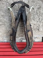 Geschirr für Pferd, Leder und Holz, gebraucht