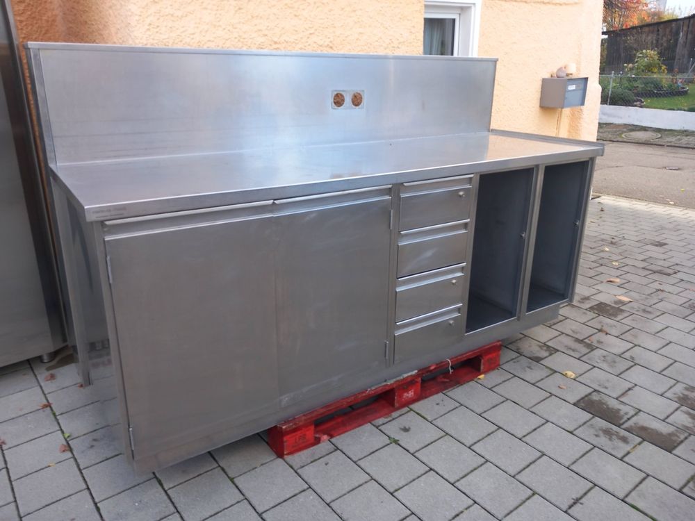 Gastro Kuche Edelstahl Gebraucht