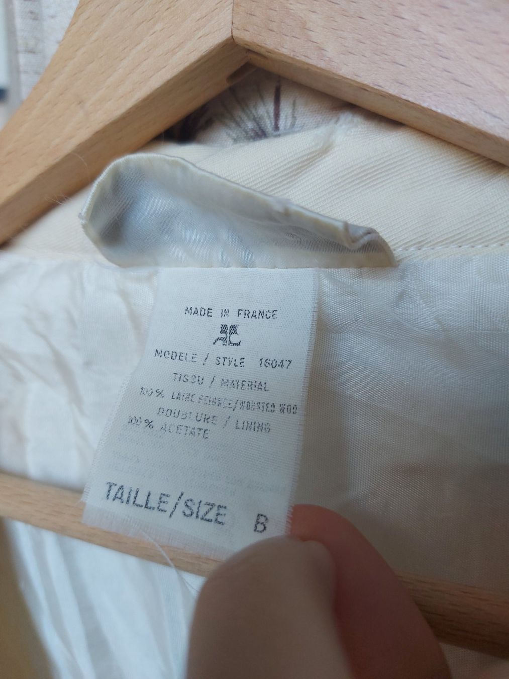 Giacche: Veste Courreges vintage - Taille M/L – Usato da Lausanne venduto da Super-cerise 5