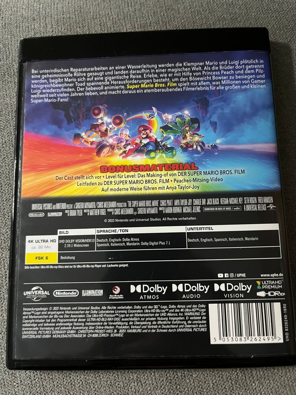 Tutti i DVDs: Super Mario Bros. Film 4K UHD – Usato da St. Gallen venduto da fabio813 1