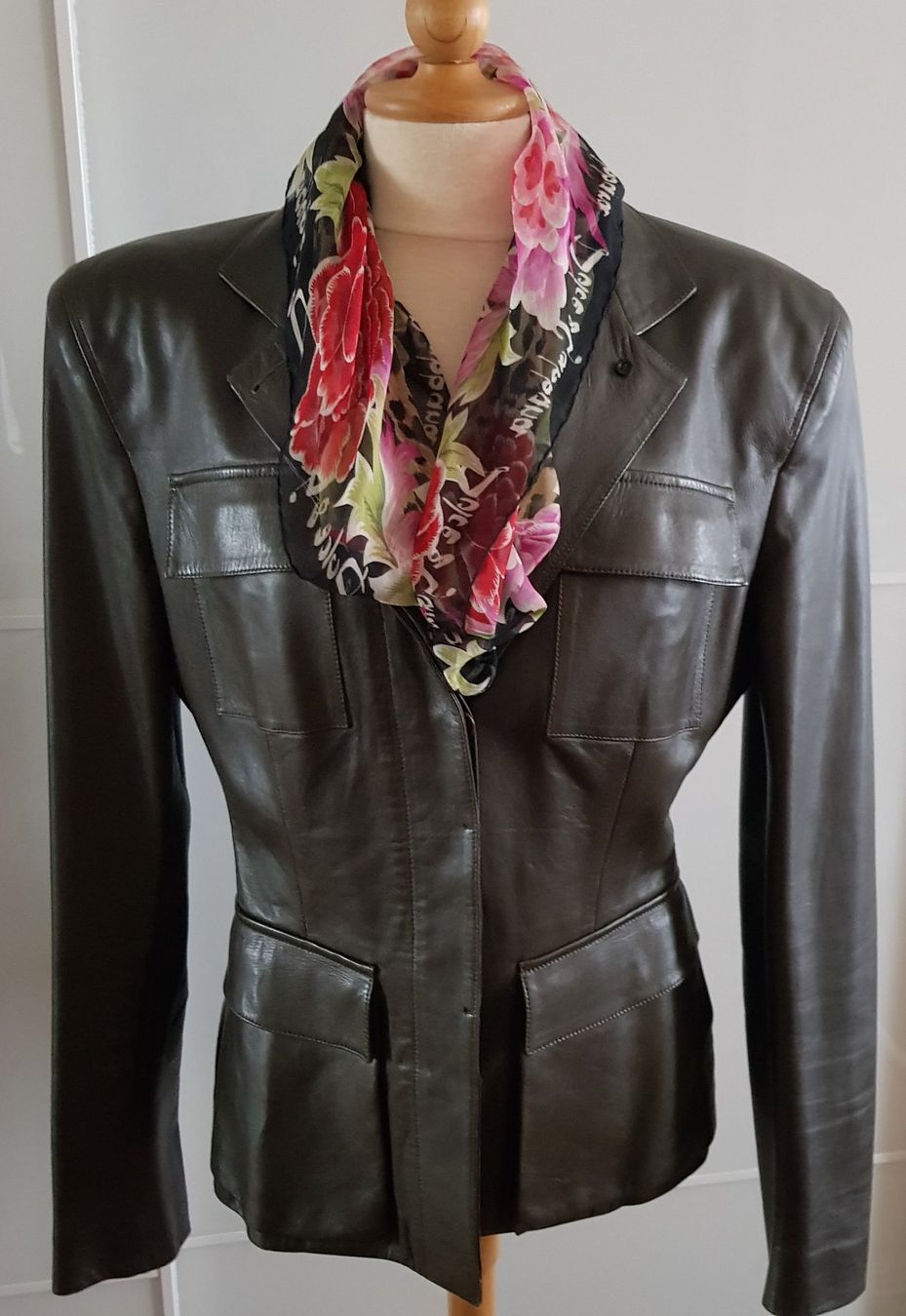 Gucci Giacche: WUNDERSCHÖNE GUCCI-VINTAGE Lederjacke – Nuovo (secondo la descrizione) da Olten venduto da Magnum2001