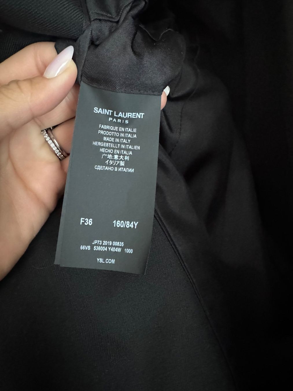 Saint Laurent Giacche: Saint Laurent Blazer Gr. FR36 – Usato da Riehen venduto da dubravkaV 3